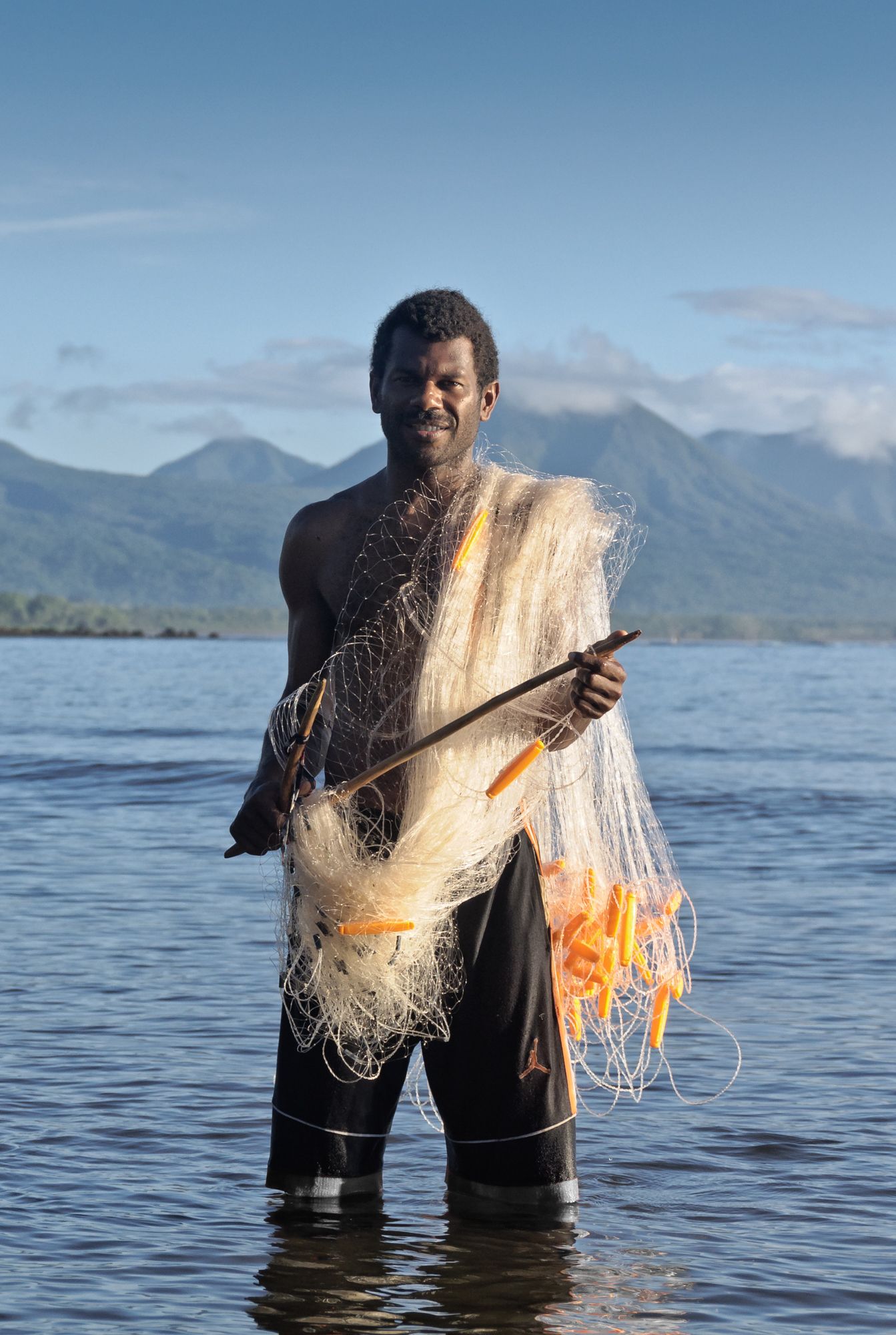 Pêcheur au Vanuatu, Banks, lifestyle