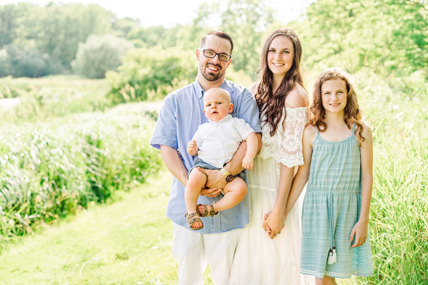 Family portrait during a family session with Hudson Valley Photographer Danielle Lauren Photography