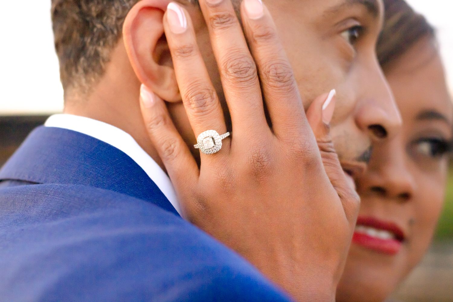African American engagement photographer