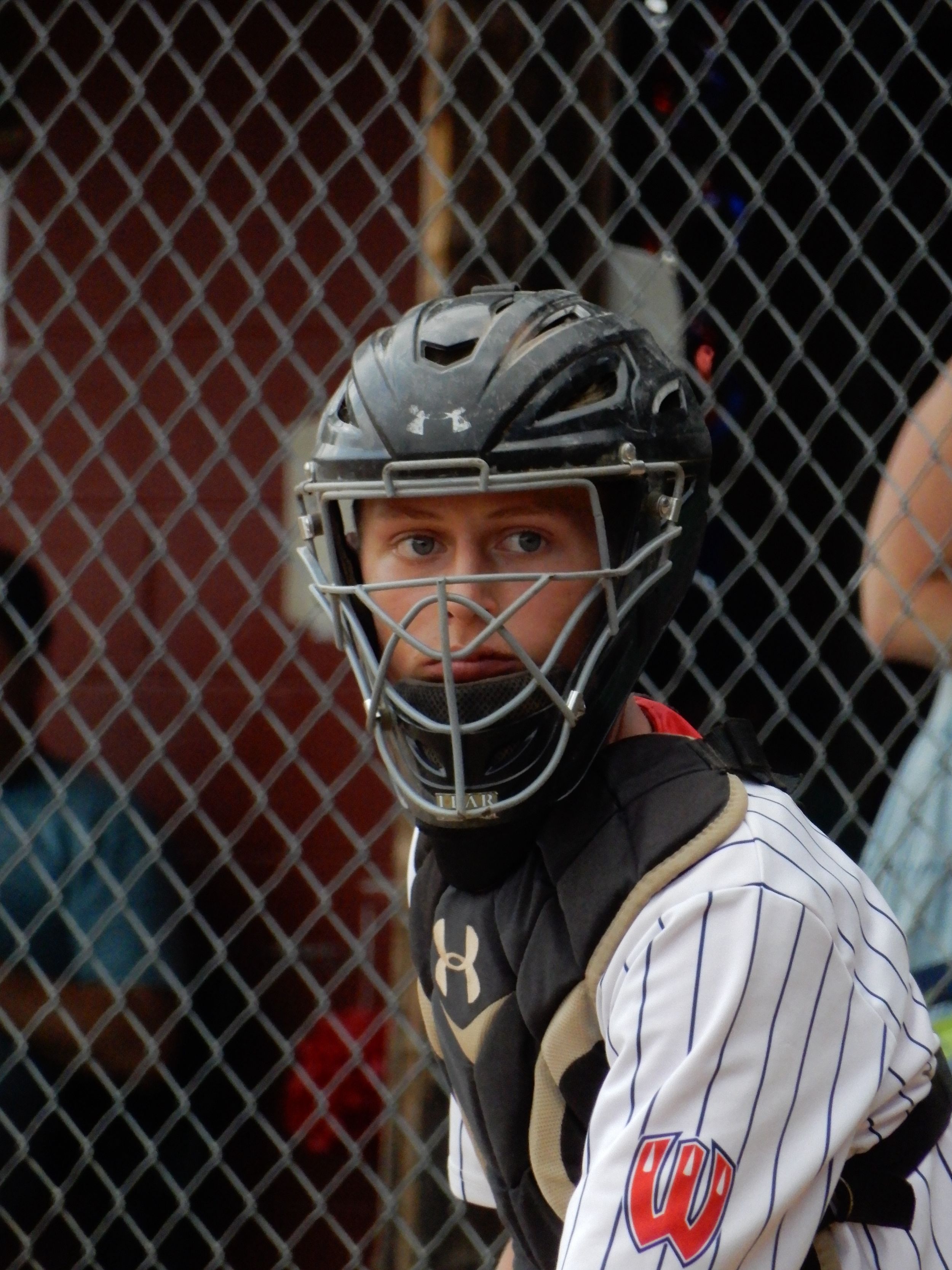 baseball, catcher, catchers mask