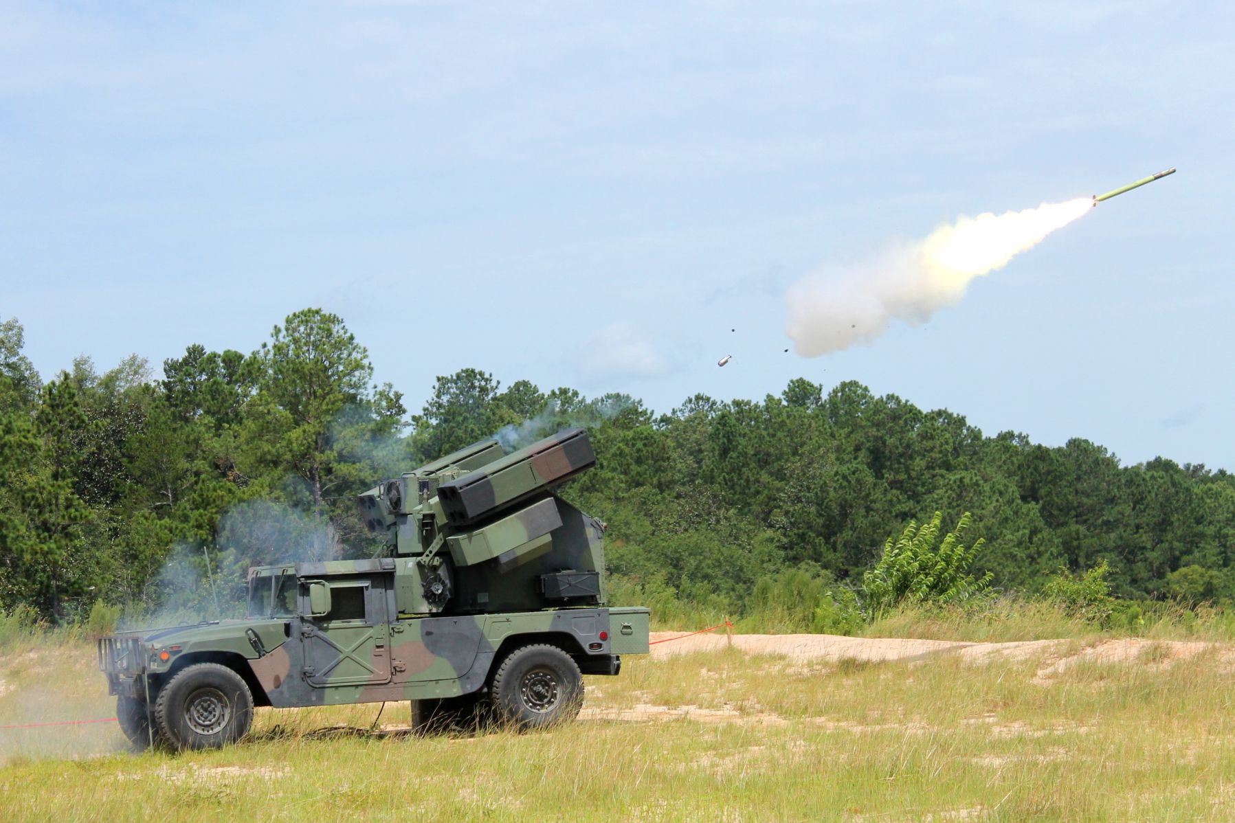 Military Avenger Missile Live Fire - Special Event Photography - Ft. Stewart, GA