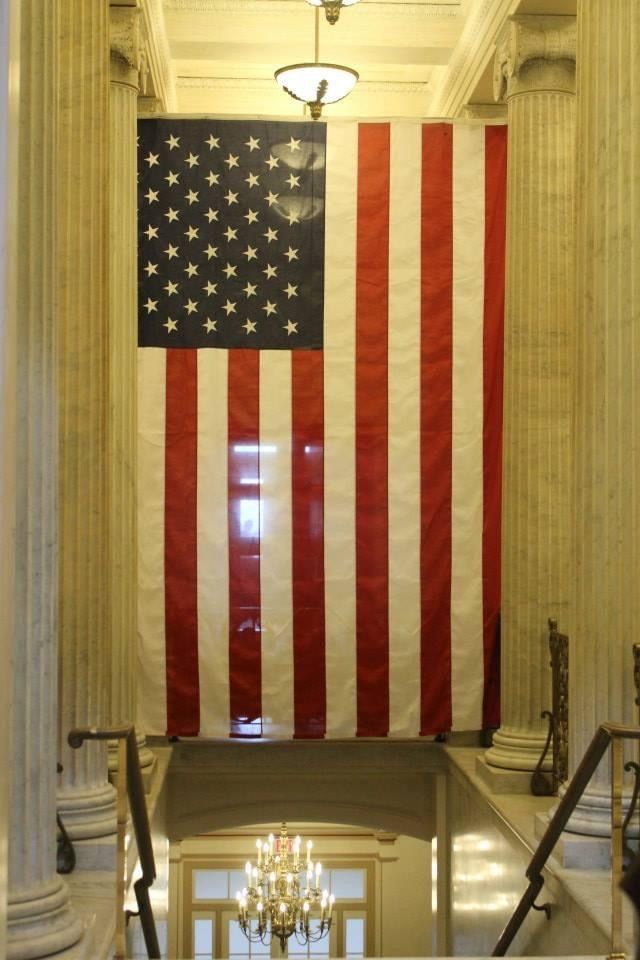 American Flag in Capitol Building - Special Event Photography - Washington, DC
