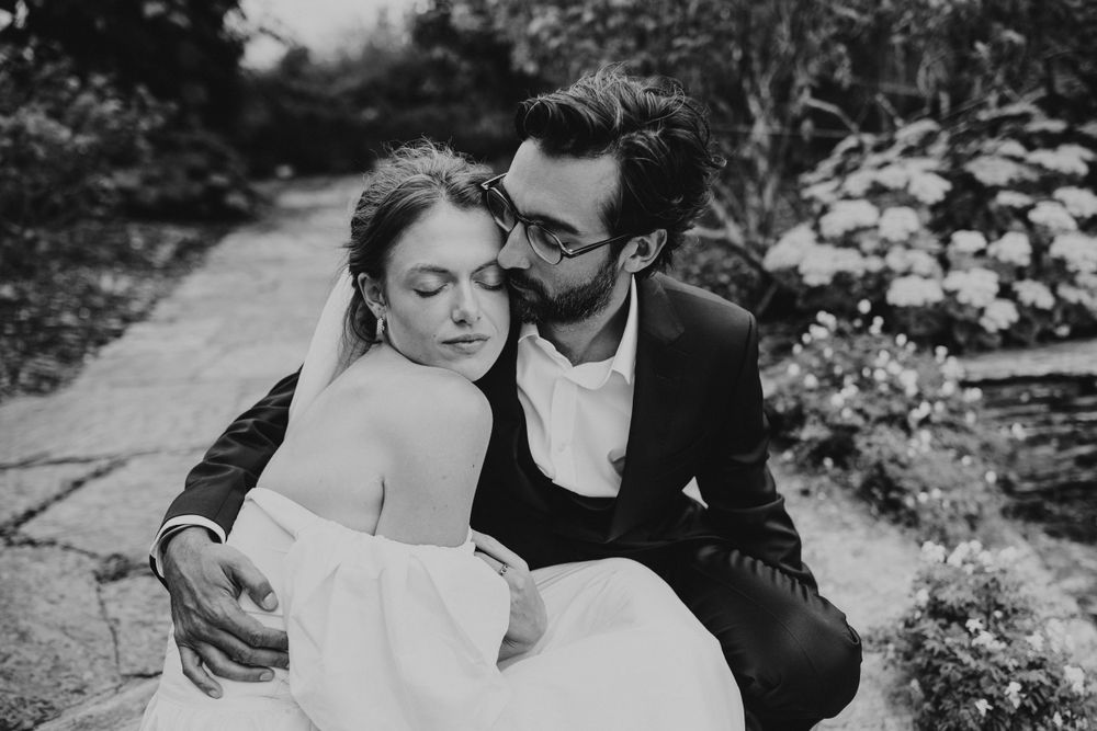 Hestercombe House & Gardens in somerset . Beautiful portraits of Bride and groom