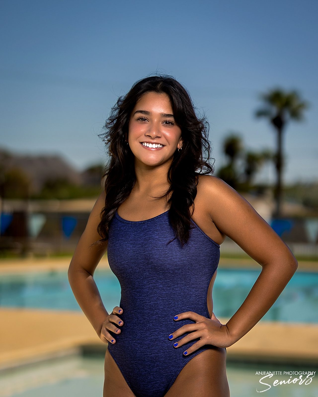 Sports Banner team Pictures Phoenix Arizona by Anjeanette Photography Graduation High School Seniors AZ
