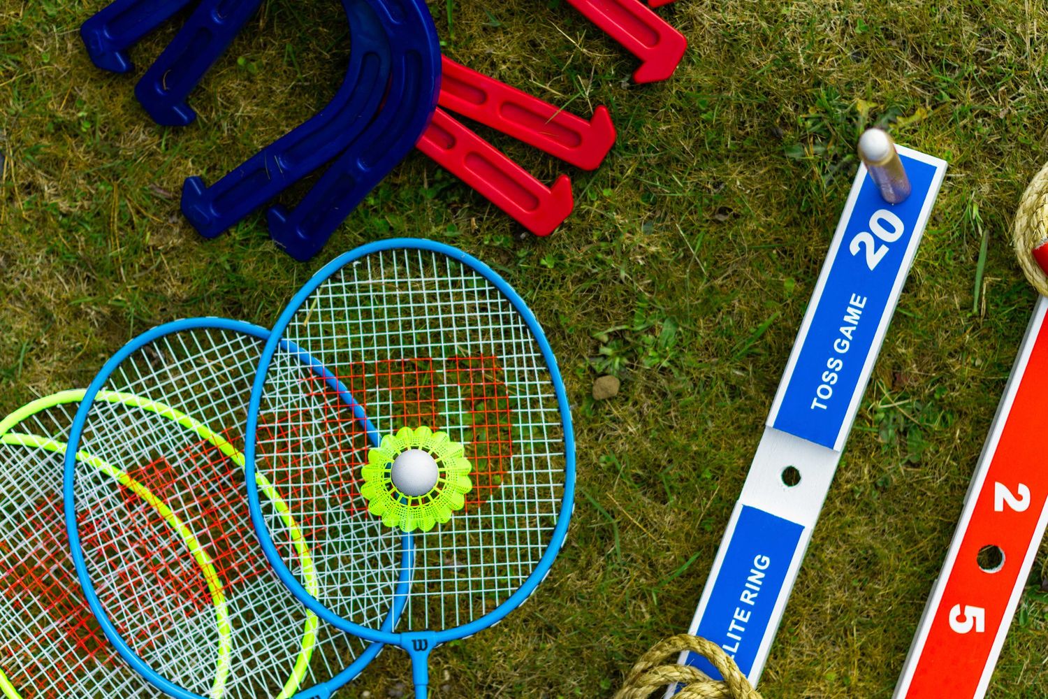 image of outdoor game equipment