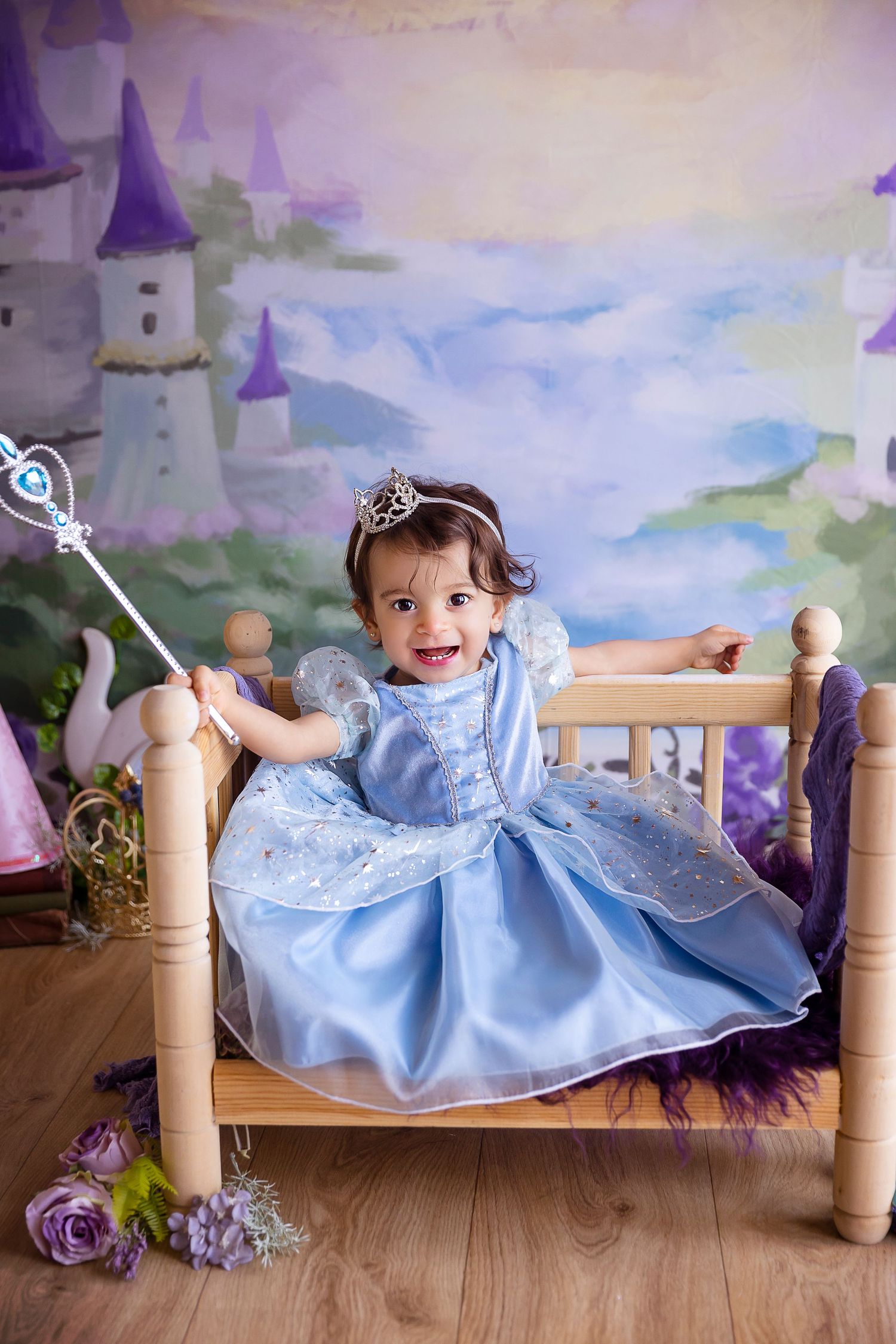 Sesion de Princesa estilo Cinderella fotografa ponce