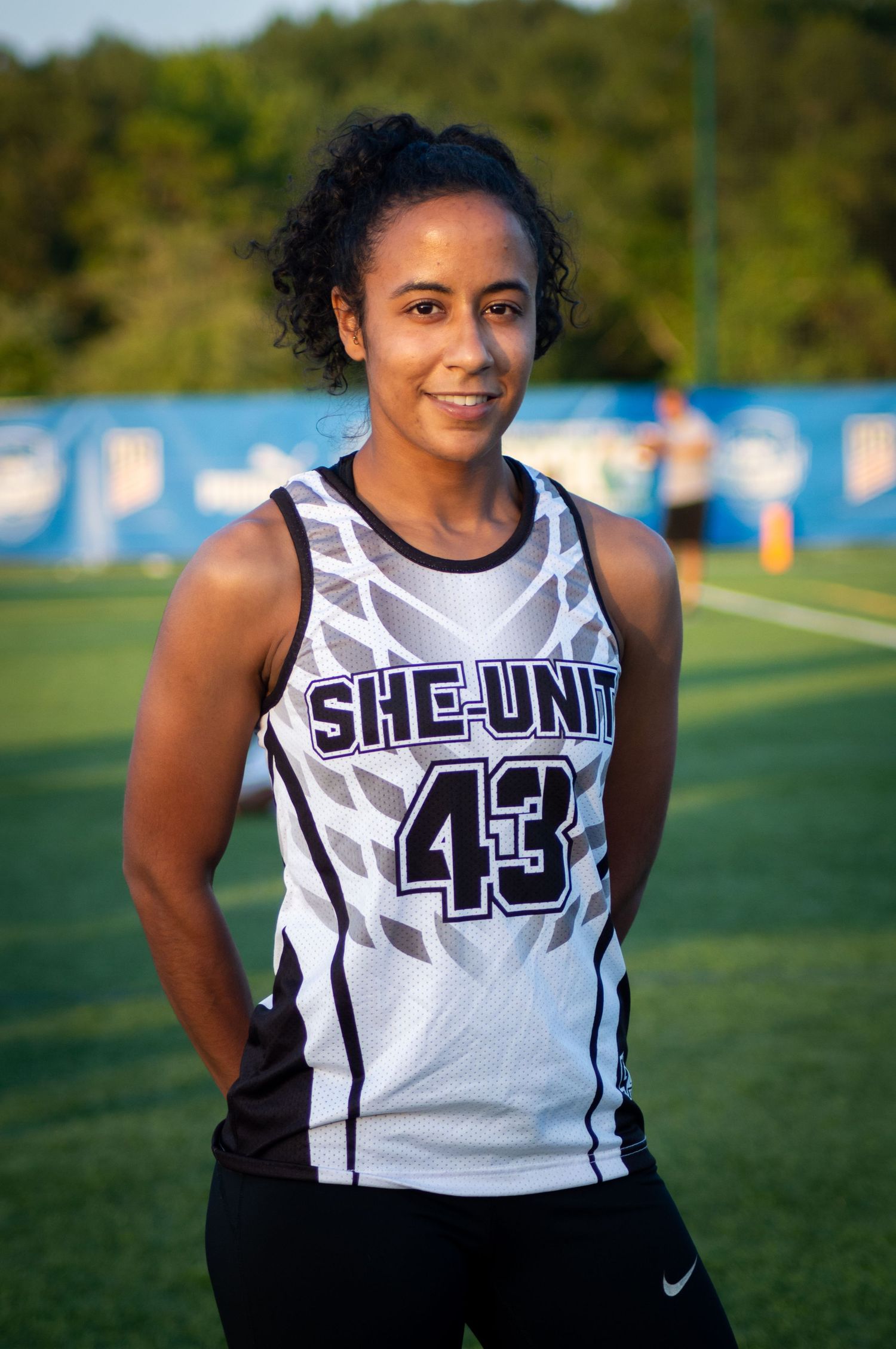 sport portrait flag football
