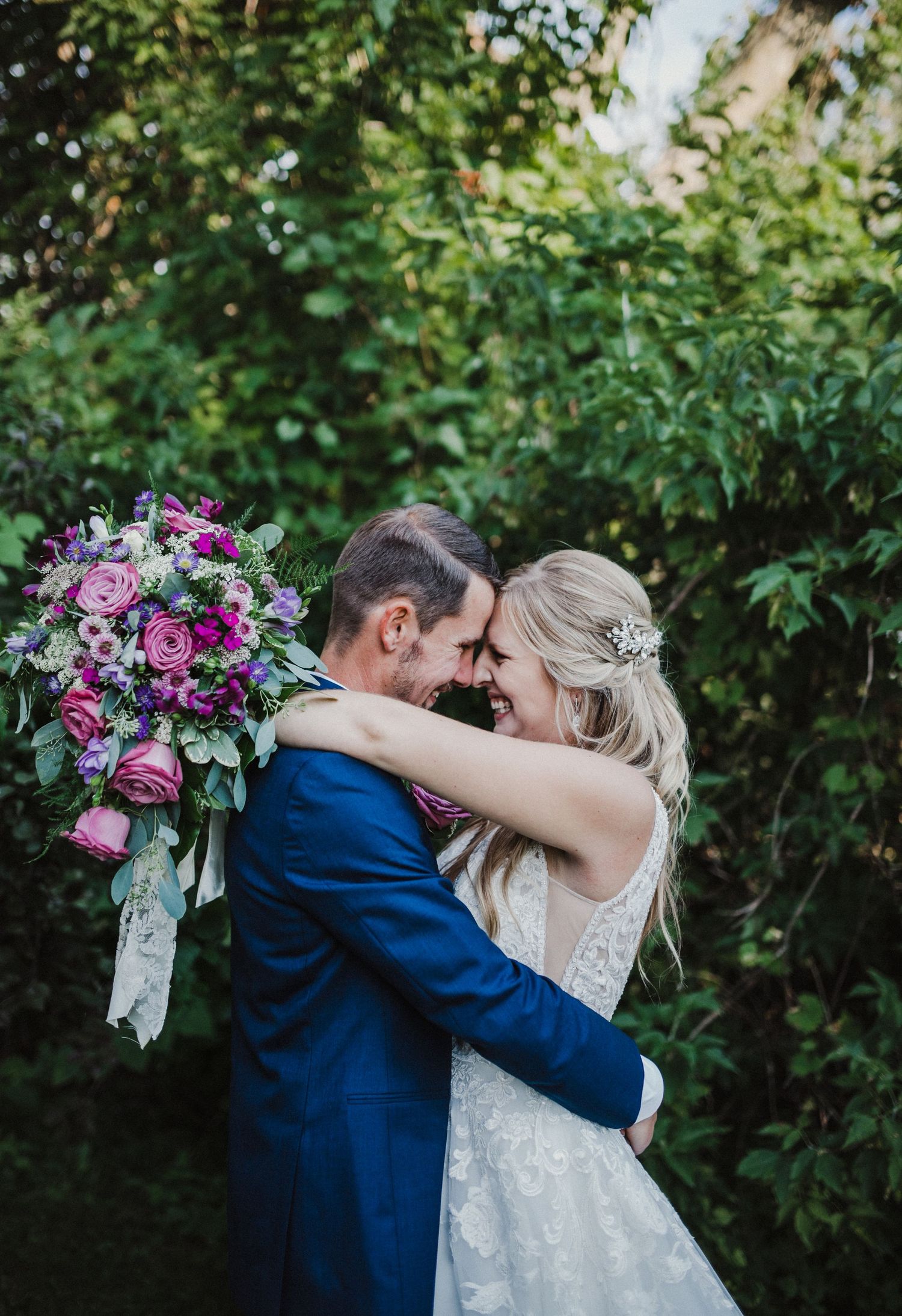 Summer floral bouquet inspiration for brides. Wedding in Belleville, Ontario