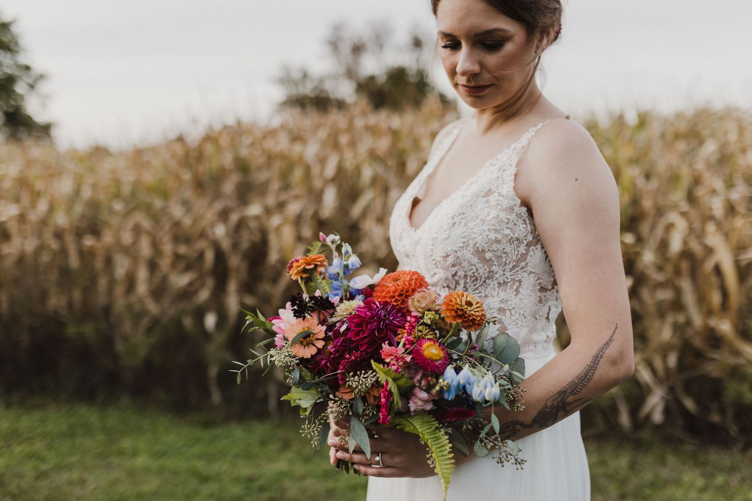 Bridal bouquet inspiration for a Autumn wedding.