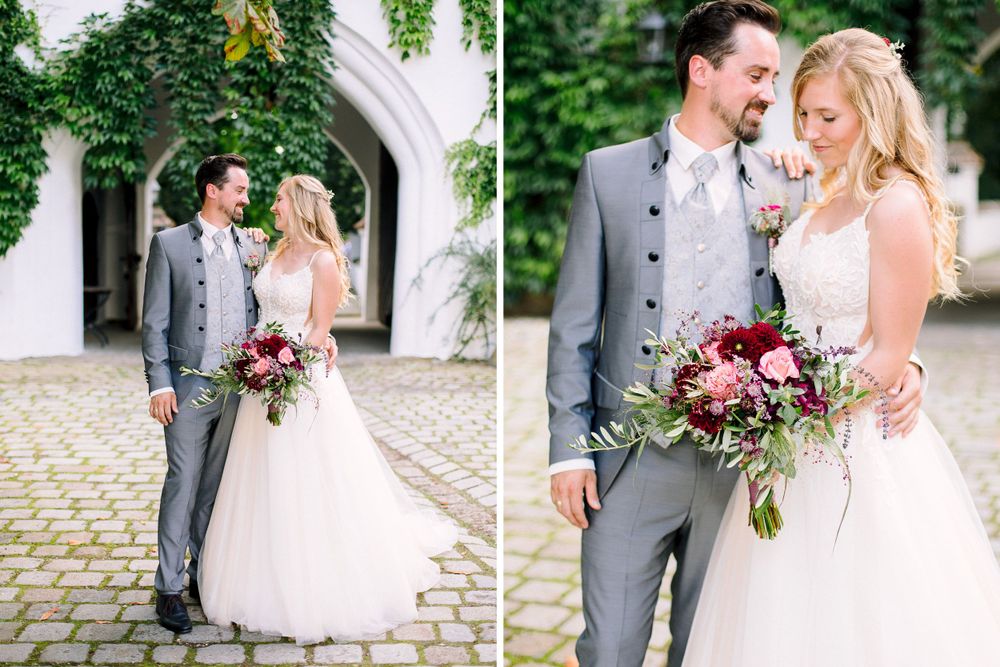 Hochzeitsfotograf Bayern Hochzeit Schloss Neuburg an der Kammel Bayern