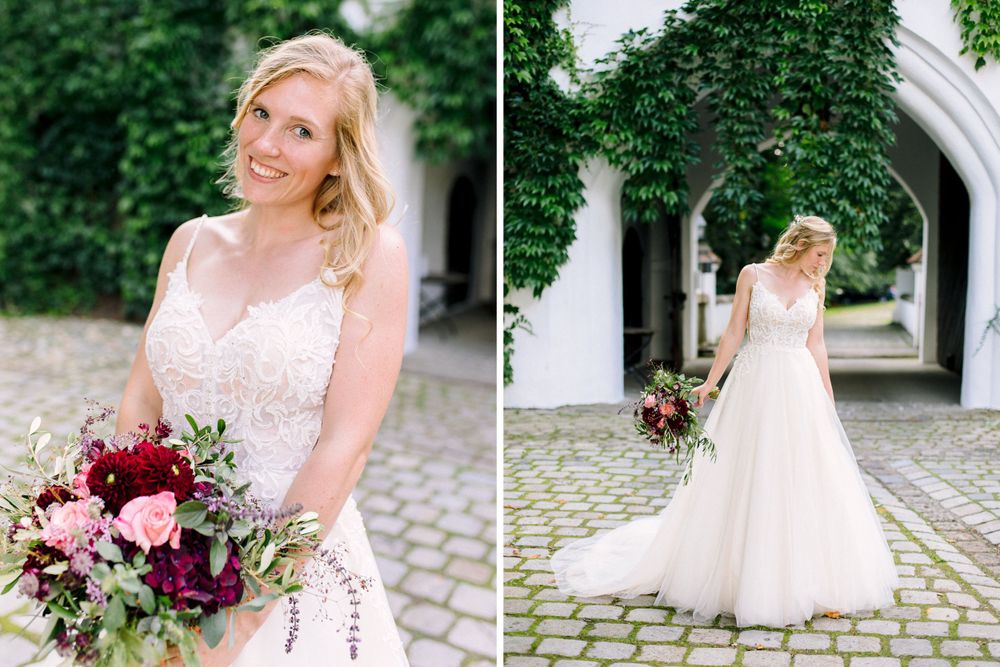 Hochzeitsfotograf Bayern Hochzeit Schloss Neuburg an der Kammel Bayern
