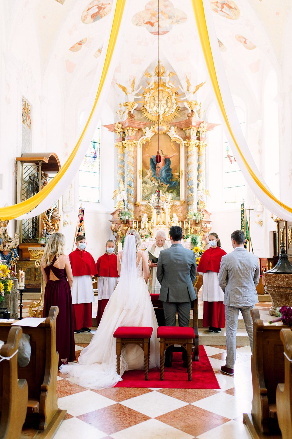 Hochzeitsfotograf Bayern Hochzeit Schloss Neuburg an der Kammel Bayern