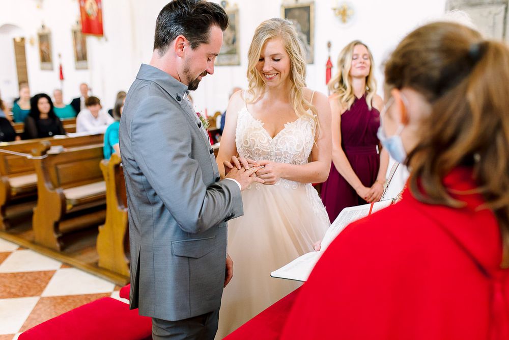 Hochzeitsfotograf Bayern Hochzeit Schloss Neuburg an der Kammel Bayern