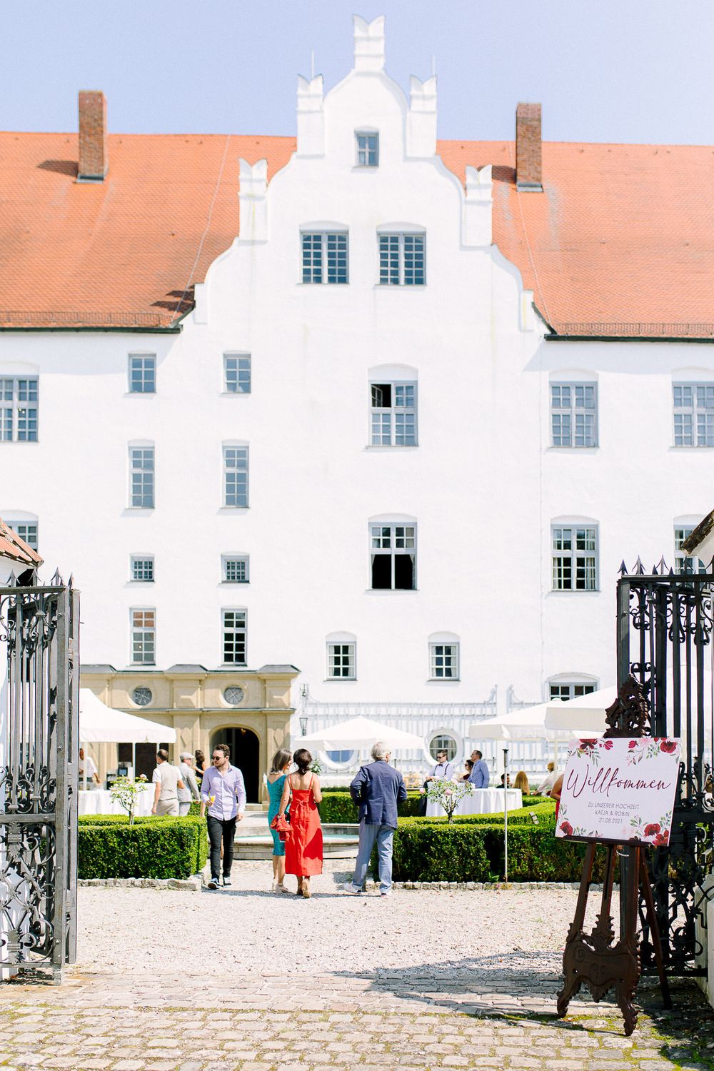 Hochzeitsfotograf Bayern Hochzeit Schloss Neuburg an der Kammel Bayern