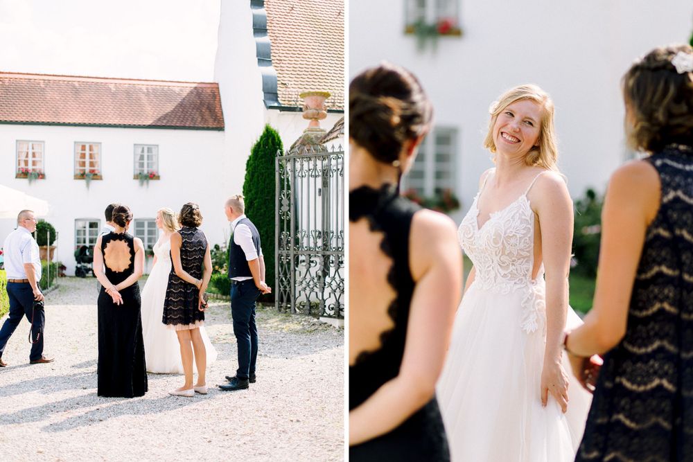 Hochzeitsfotograf Bayern Hochzeit Schloss Neuburg an der Kammel Bayern