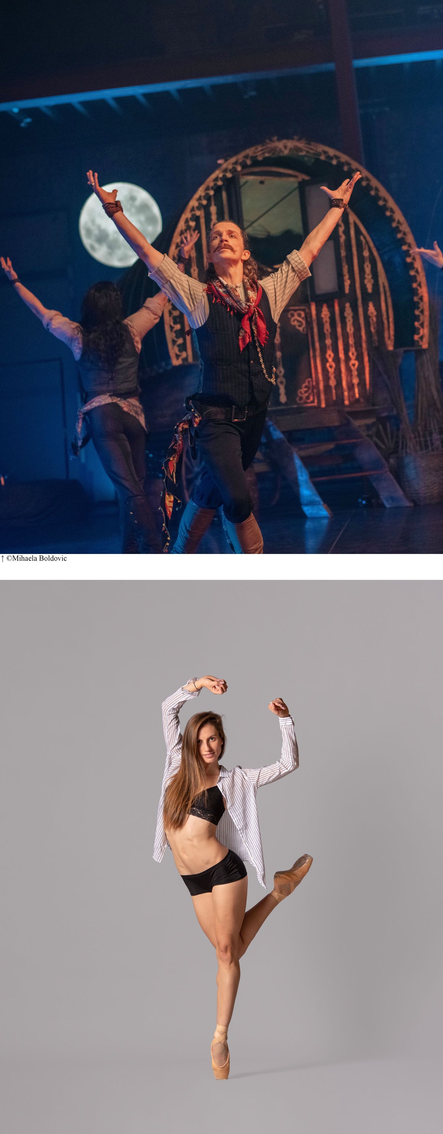 Dancers and Photographers Claire Souet & Rimbaud Patron.
