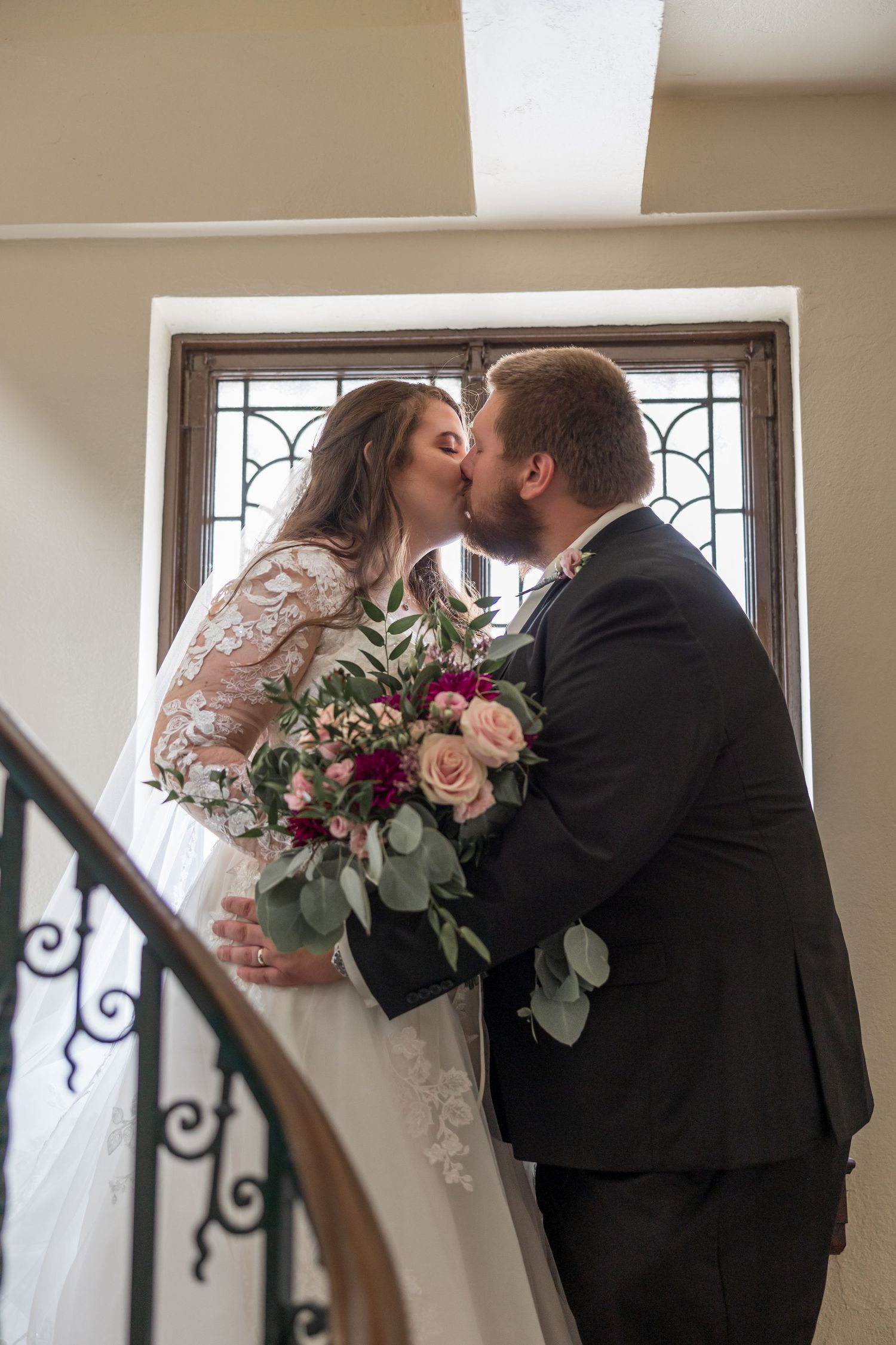 the columns altoona, pa wedding photography