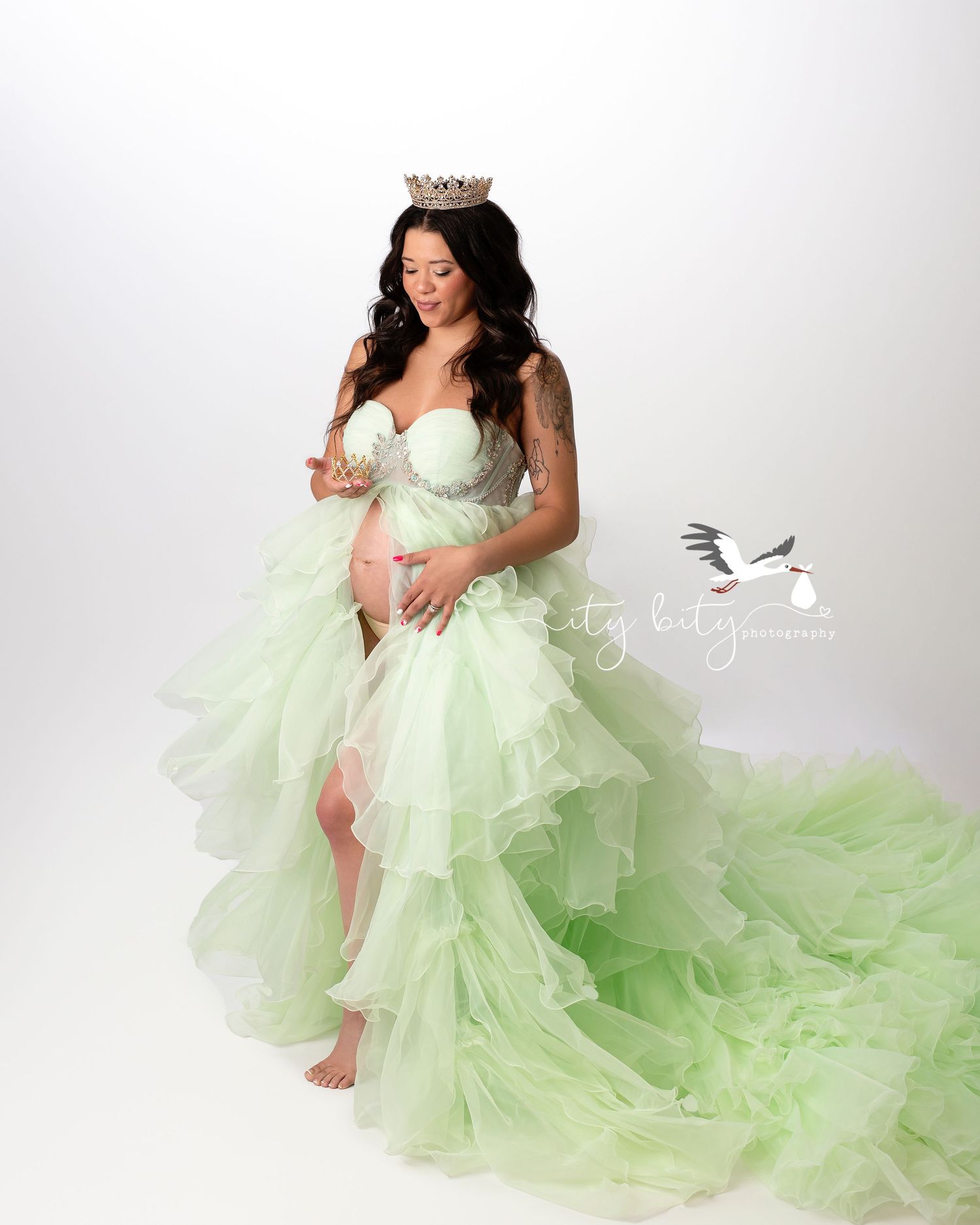 Mama's Maternity Session in Cleveland Ohio near Avon Princess Gorgeous Mother to be