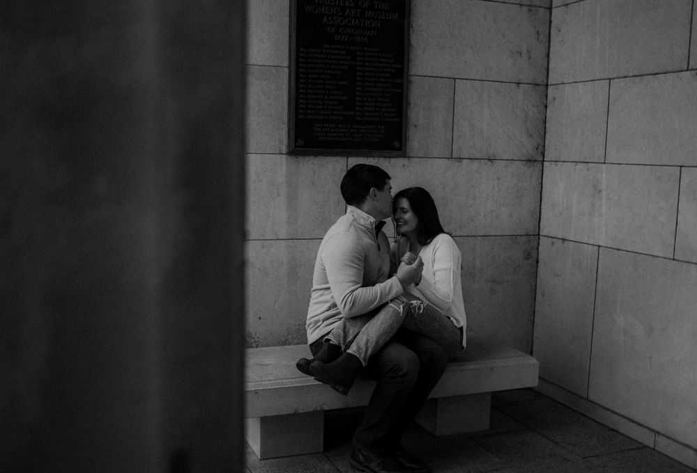 Photo Ideas for Engagement Locations in Cincinnati Ohio