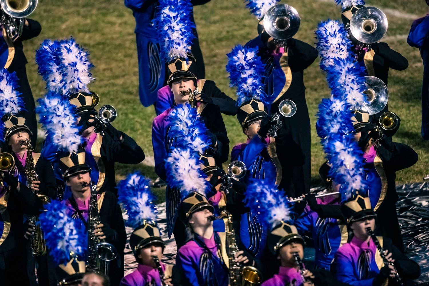 Banners Marching Band group photos Pictures Phoenix Anjeanette Photography senior ABODA AZMBA WGAZ AZ