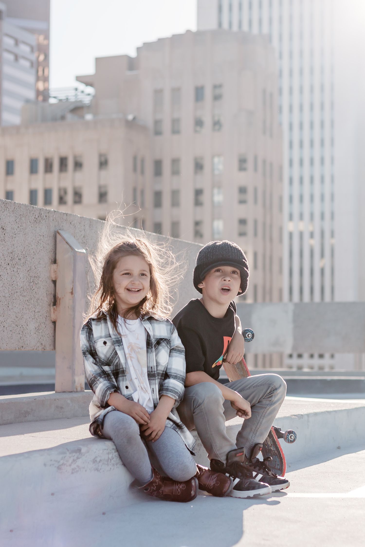 city kids photo session