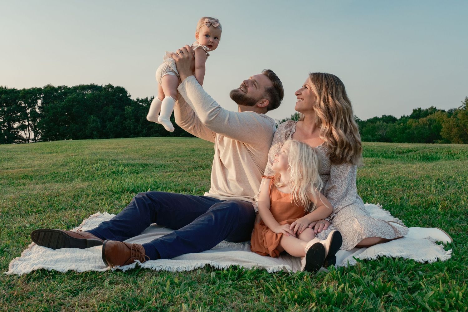 photo of family in new hampshire