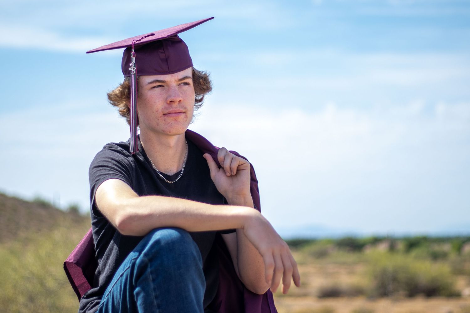 arizona, portrait, rhianna k photography, grad, high school, desert