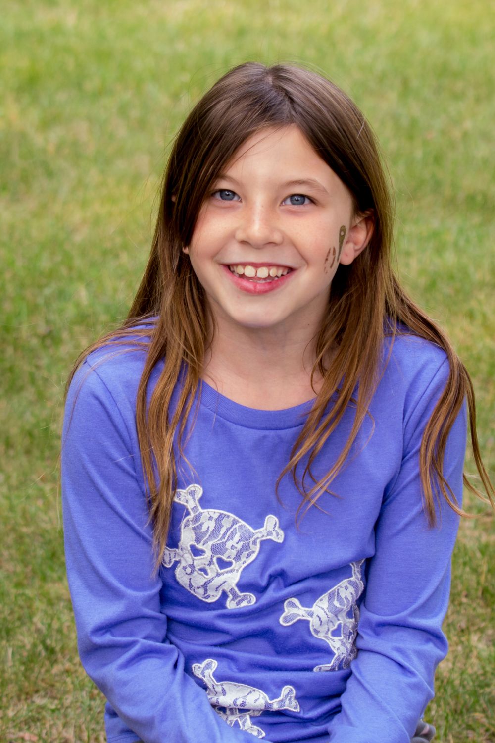 Portraits in the Park with a Young Girl in Alberta