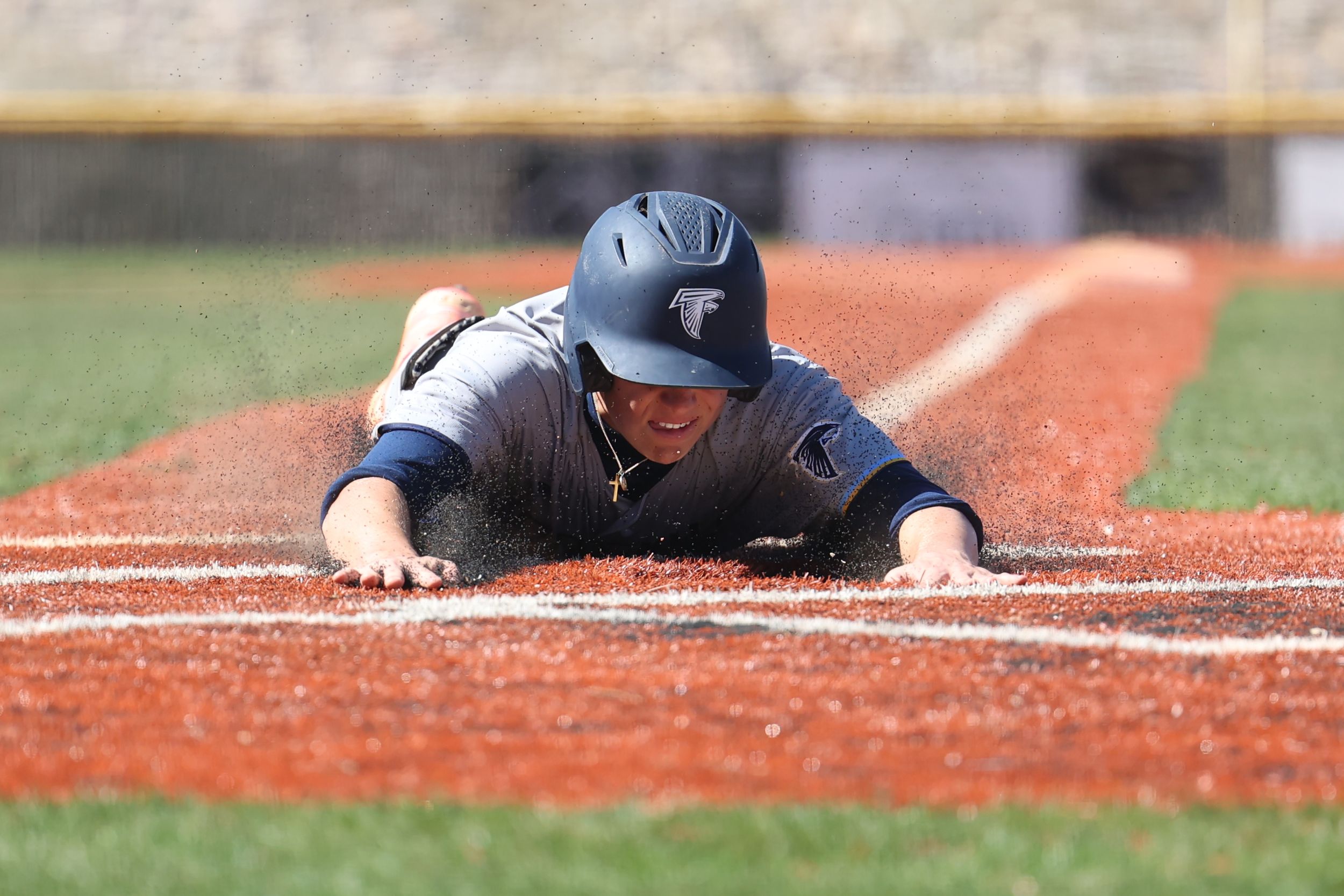 baseball slide into home plate
