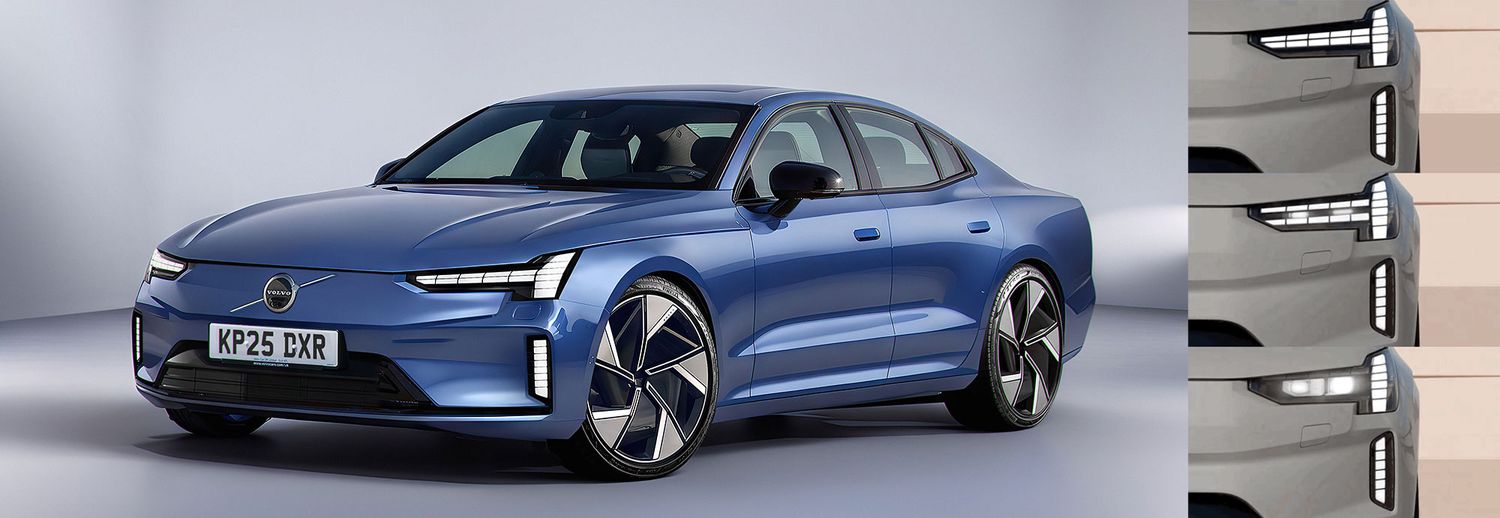 Volvo ES90 future cars illustration by Avarvarii Automotive Artworks
