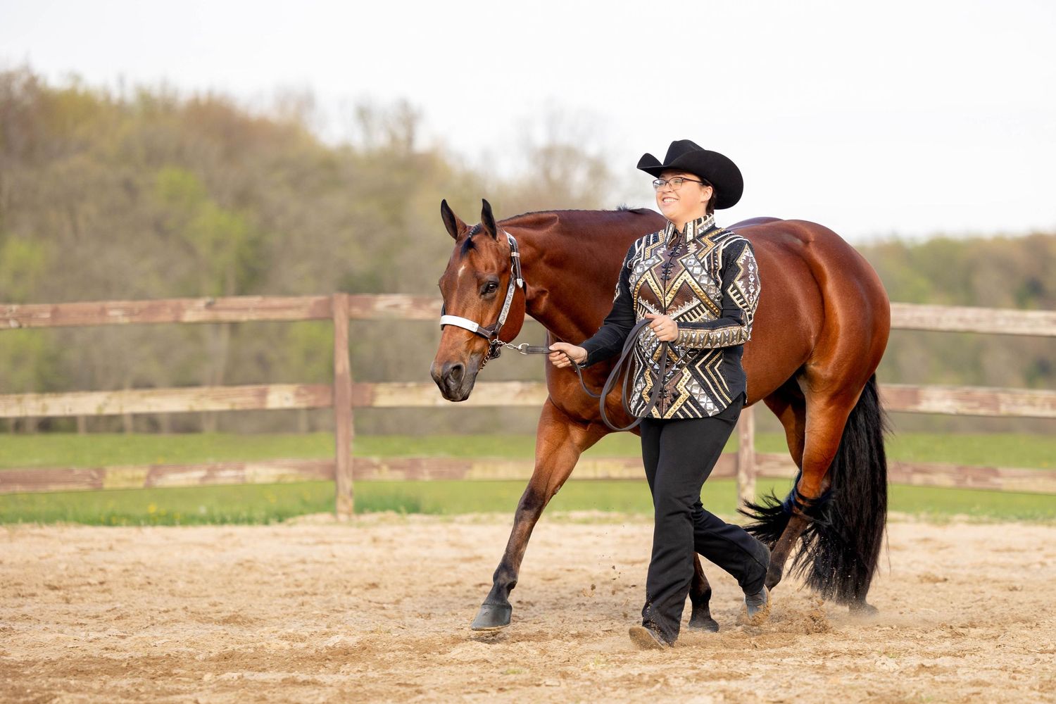 Carson Brunner and Miles - Lantz Performance Horses