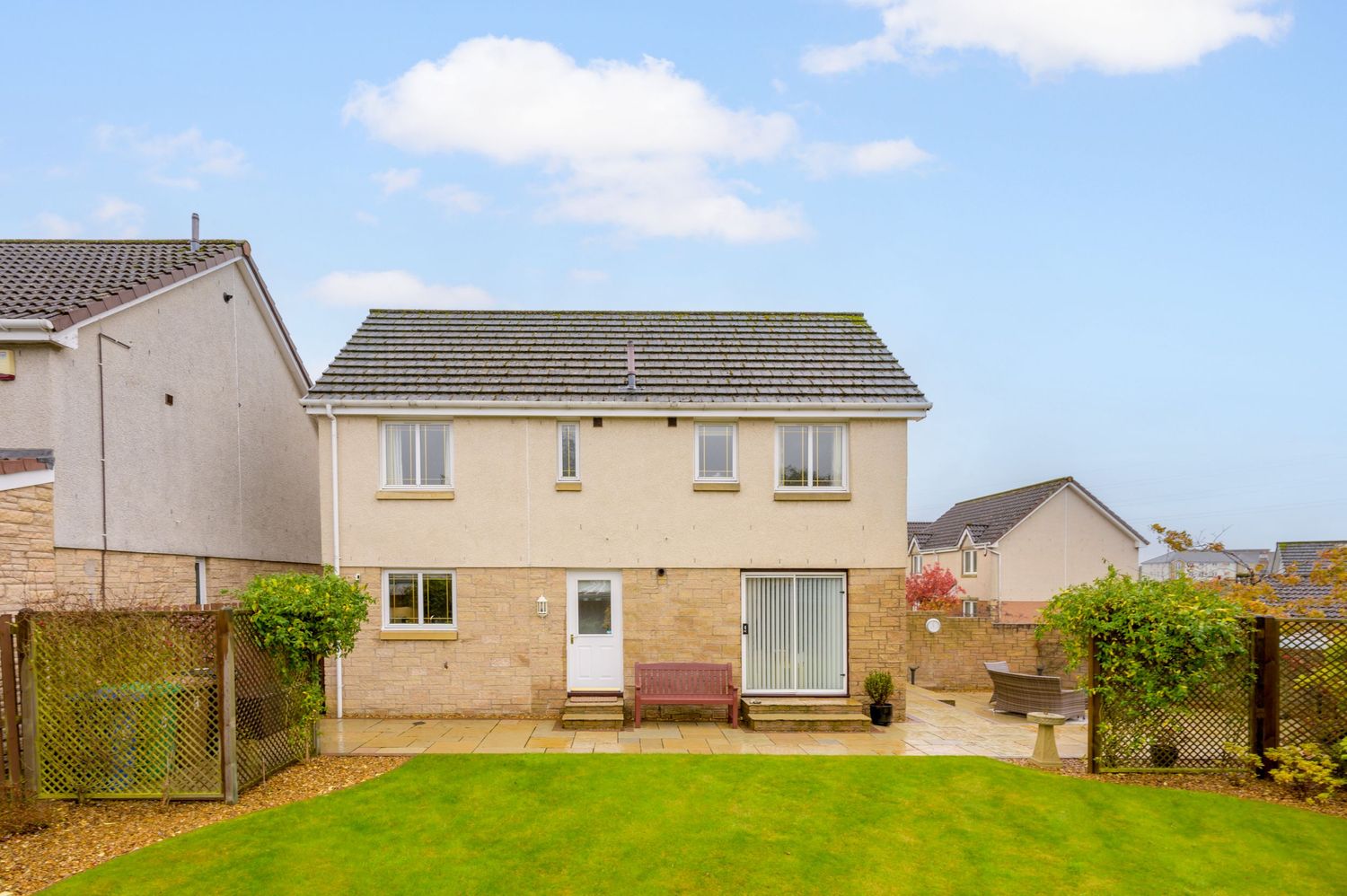 Property Photography Scotland - Gavin Duncan Photography - rear exterior fife home