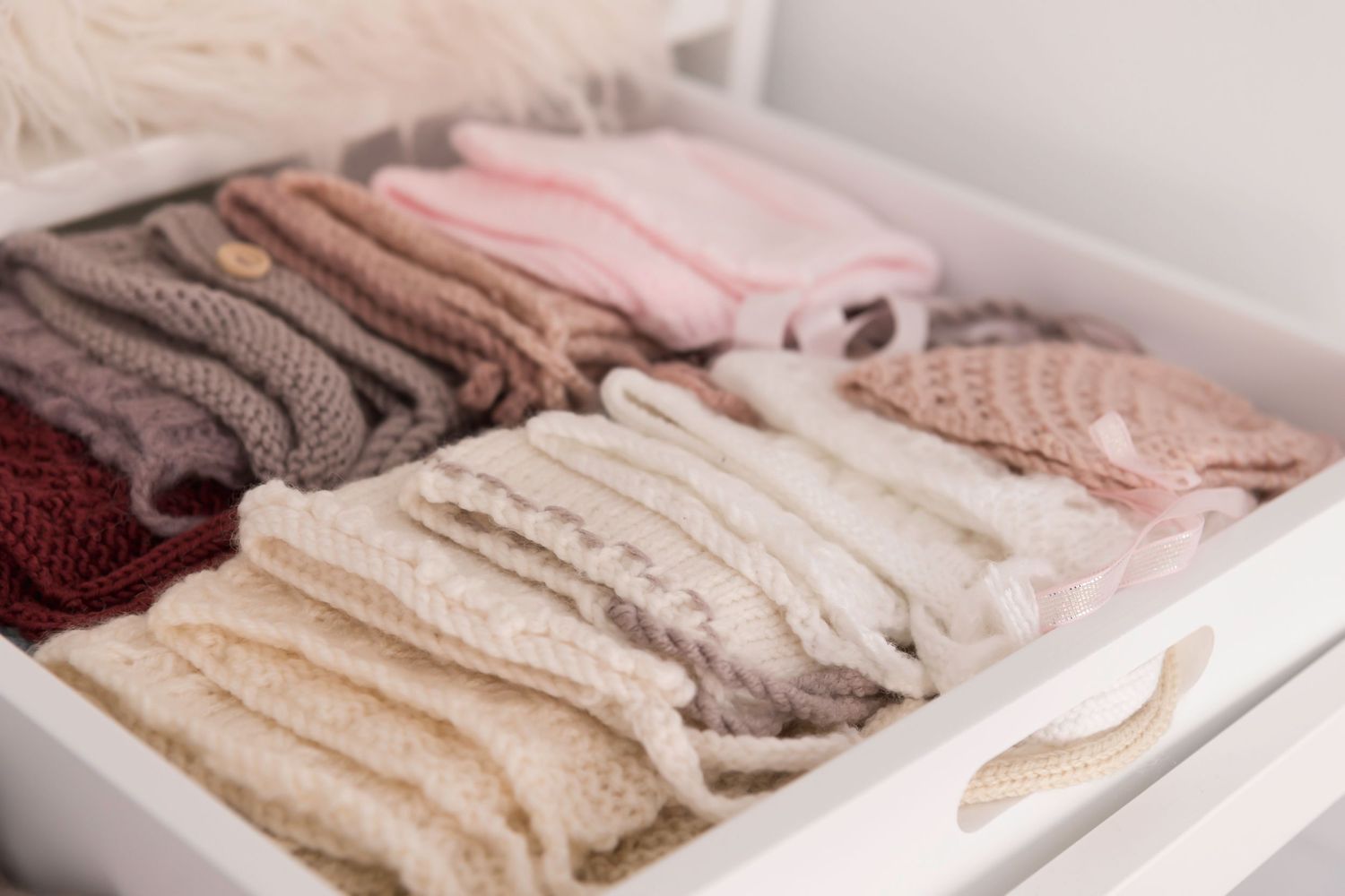 selection of hats/bonnet, Newborn and baby photography studio Ashford Kent, photoshoot setup, props, uniquely designed