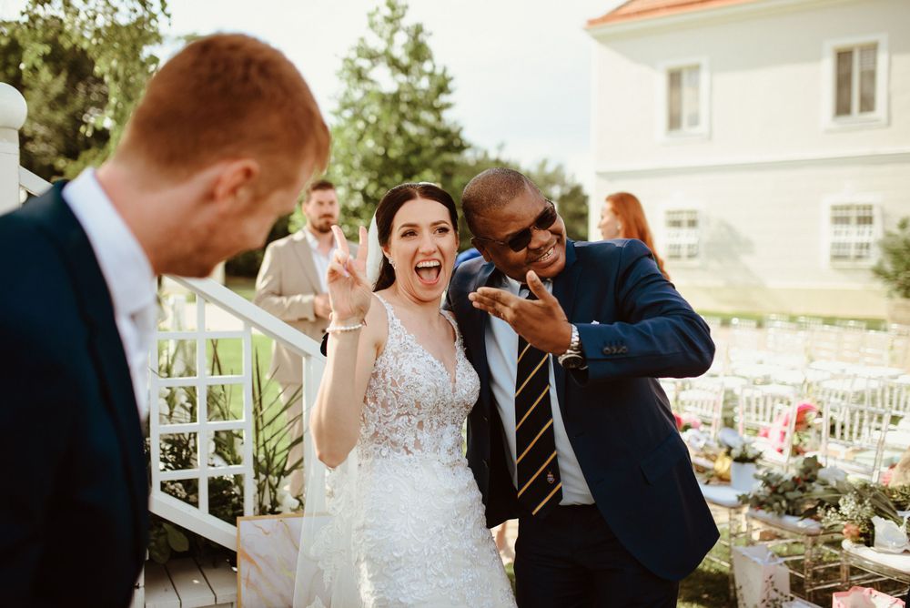 international wedding in western slovakia