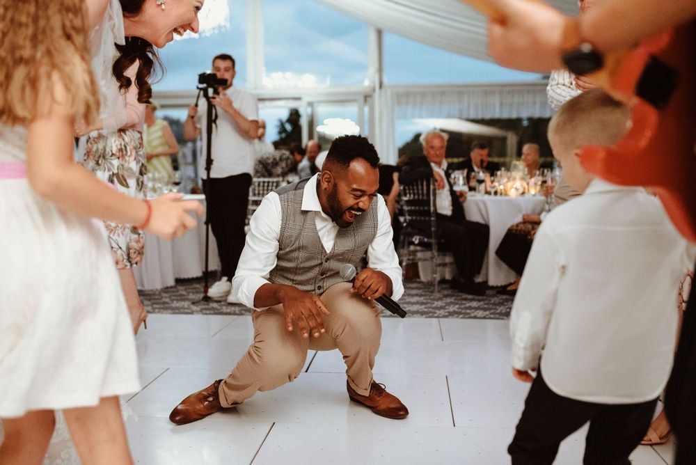 wedding party fun