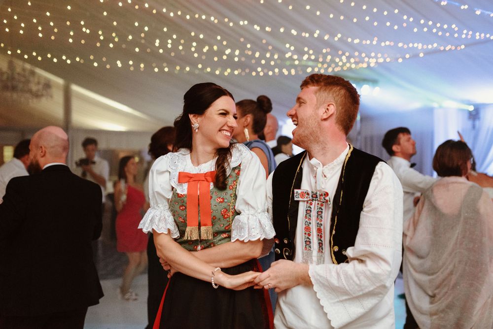 slovak groom and bride