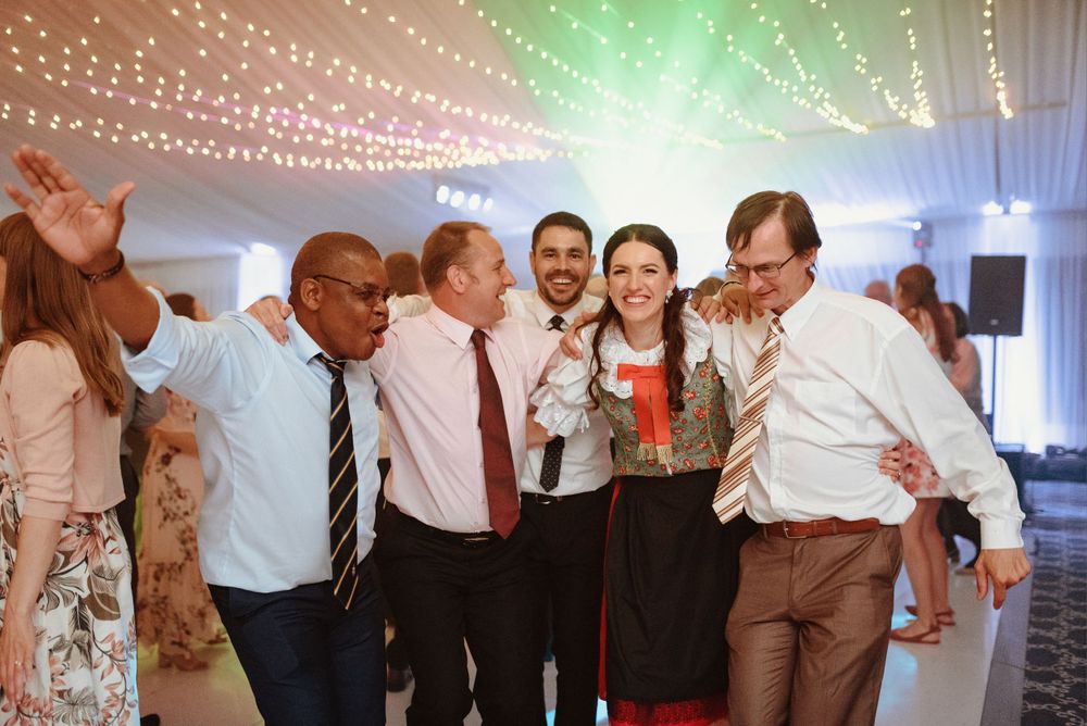 dancing at slovak reception