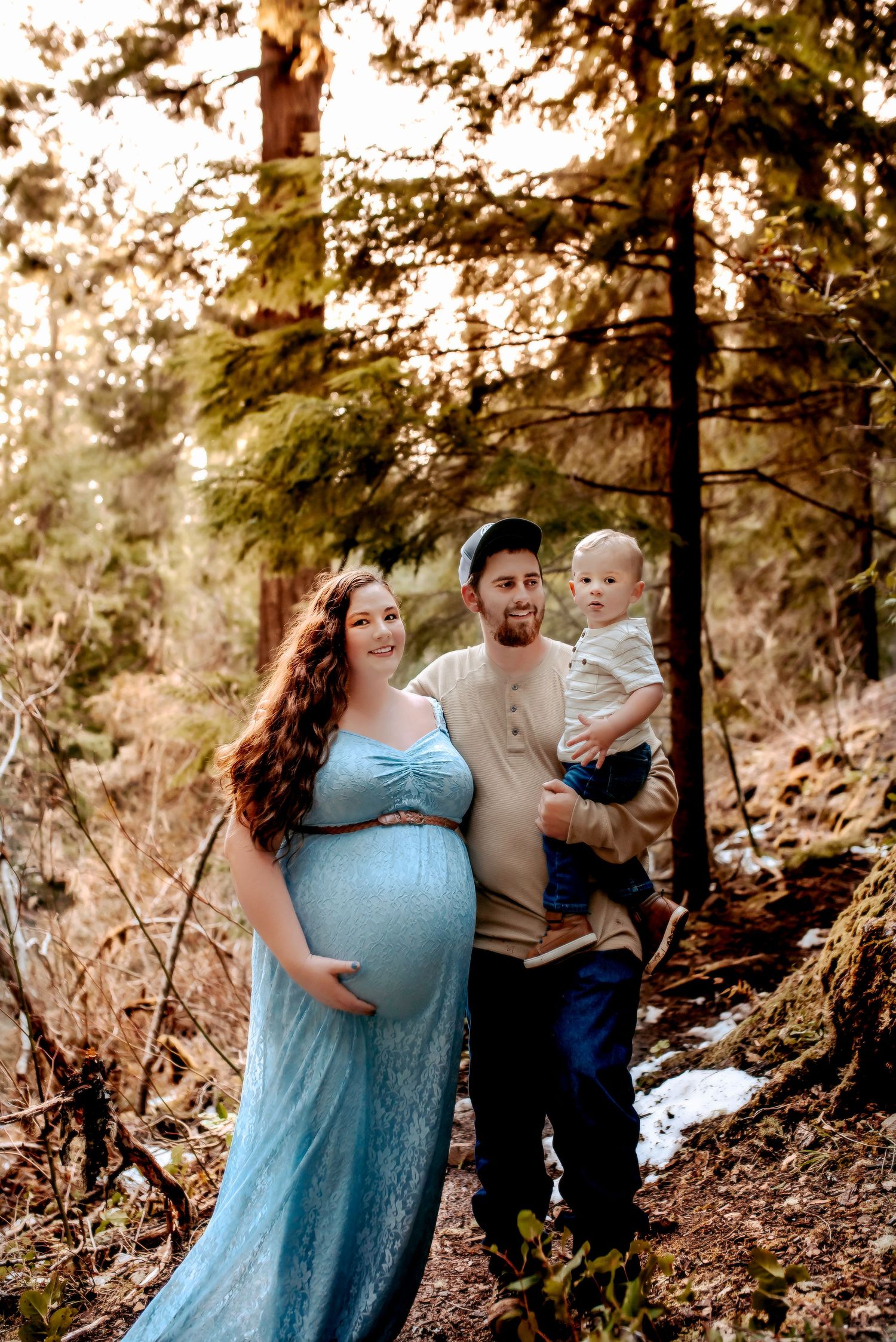 Family maternity session
