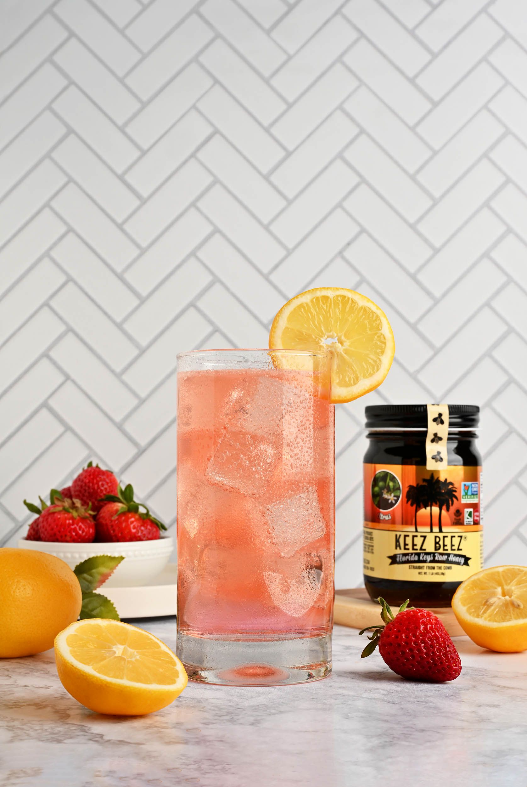 Beverage product photography