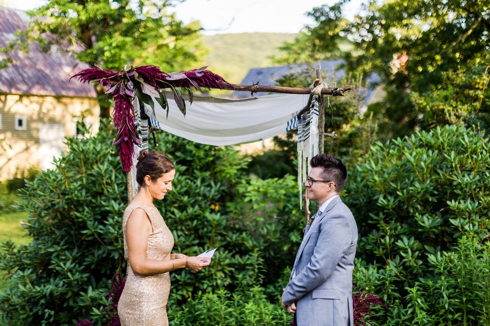 backyard wedding