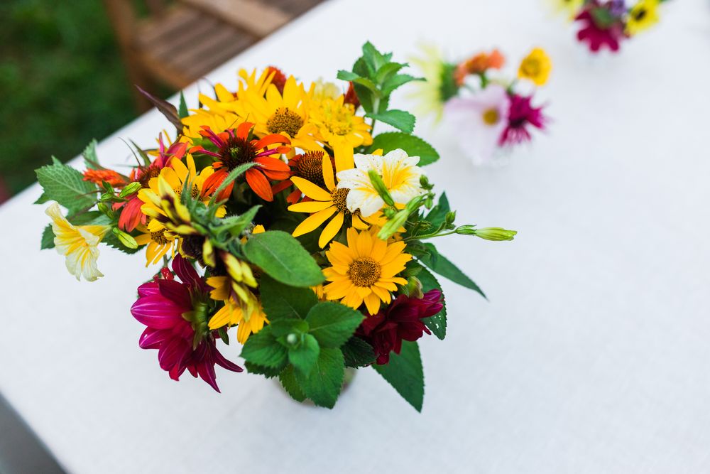 vibrant florals