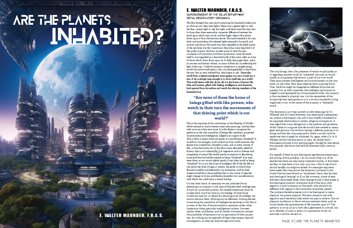 Fictional Magazine Article