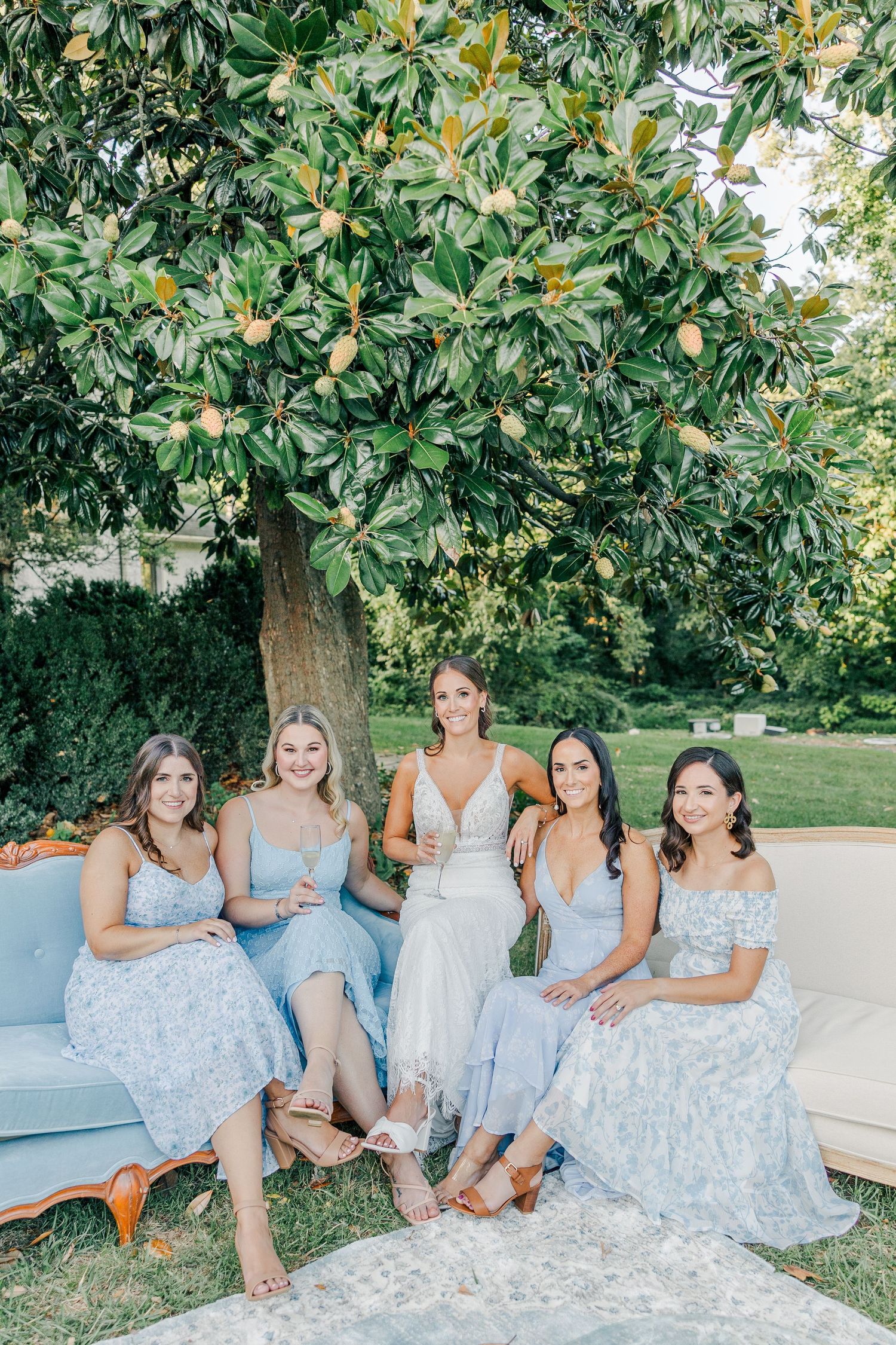 RUST MANOR HOUSE LEESBURG VIRGINIA WEDDING BRIDESMAIDS
