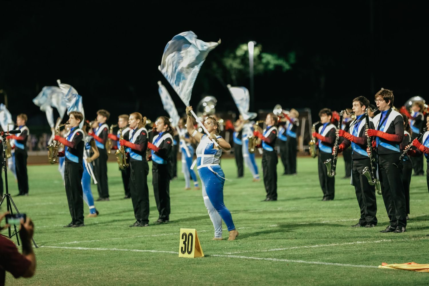 Banners Marching Band group photos Pictures Phoenix Anjeanette Photography senior ABODA AZMBA WGAZ AZ