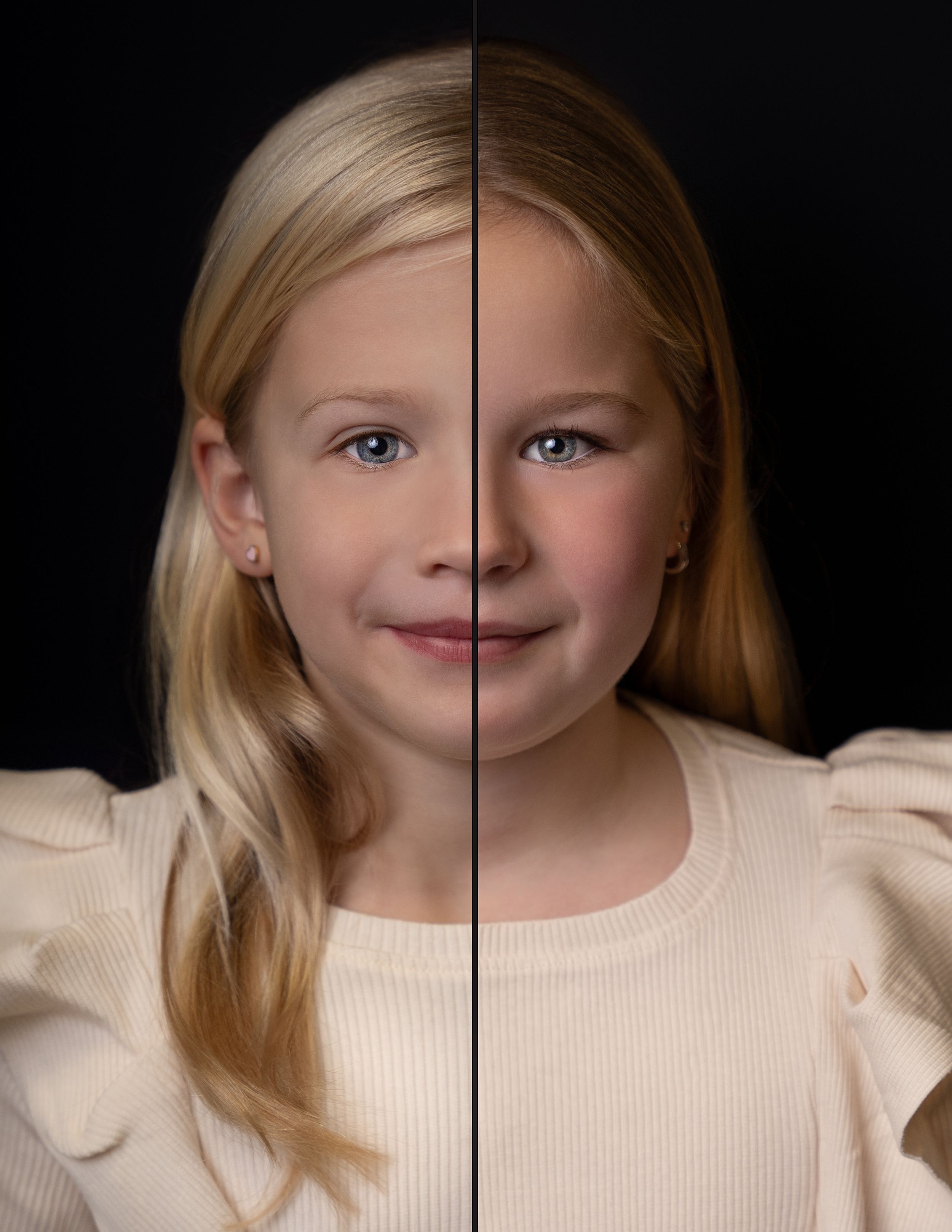Bodil de Jong - Duoportret - Dubbelfoto - 2in1 portret - Dubbelportret - 2 gezichten in 1 foto - 2 foto's in 1