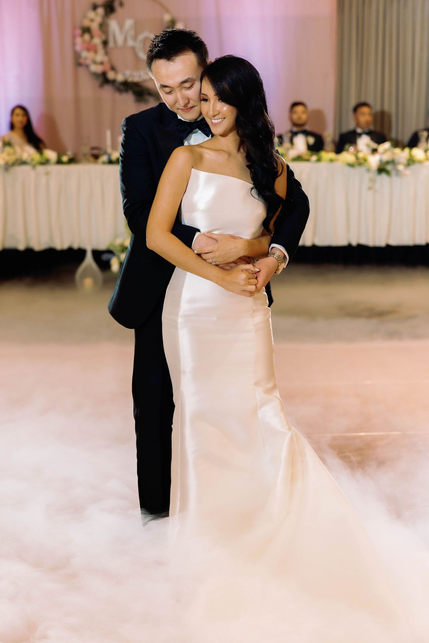 First Dance with Cloud Effect - Wichita Wedding Photographer