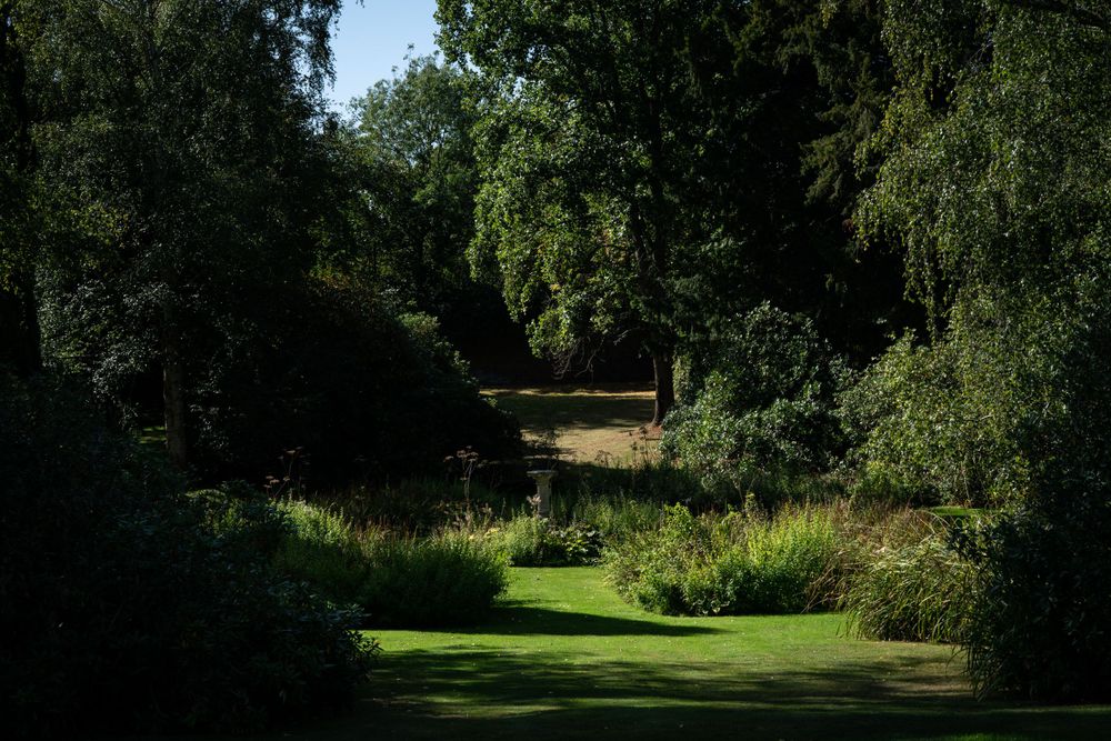 sunken secret garden at the elvetham