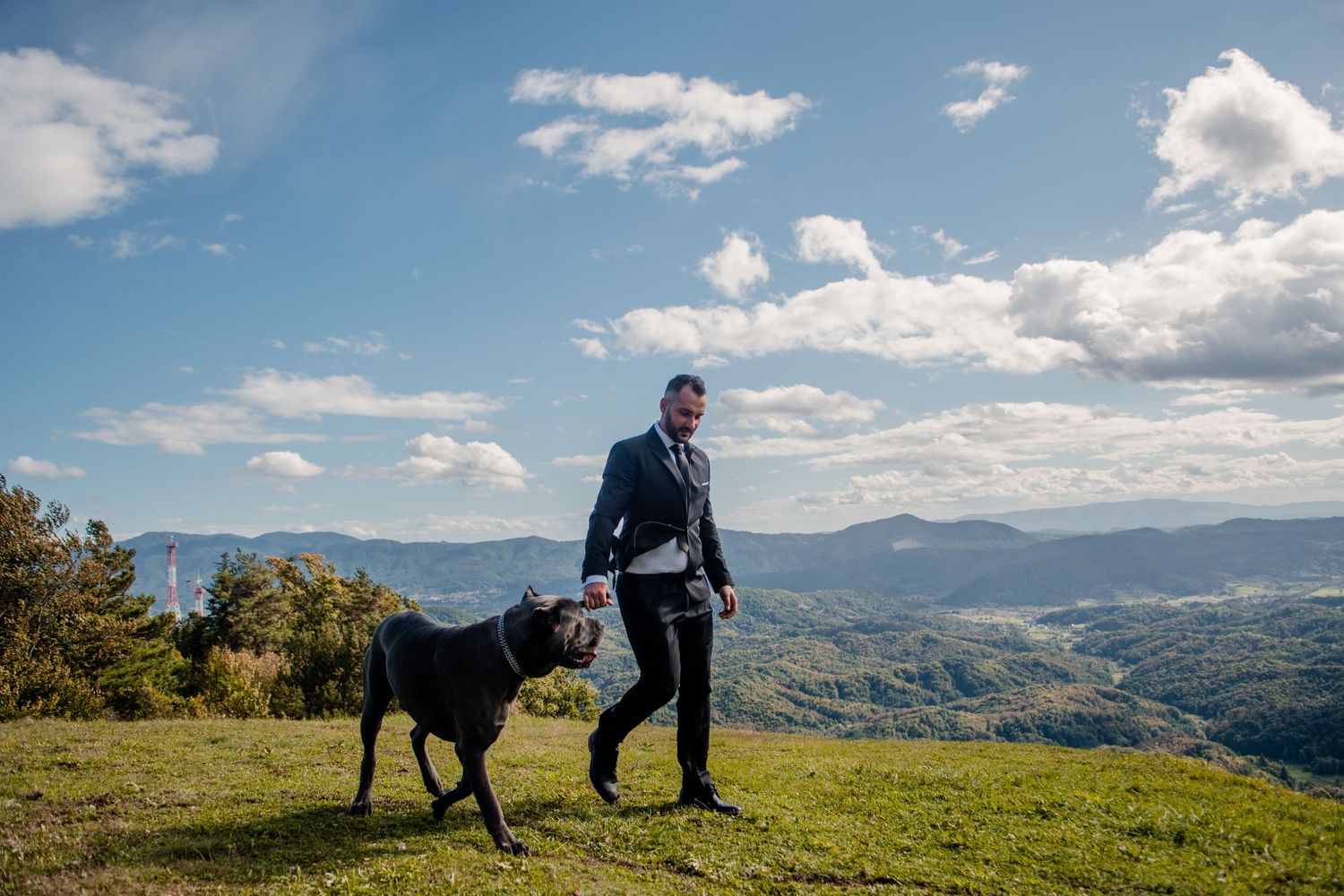 Hochzeitsfotosession in den österreichischen Bergen