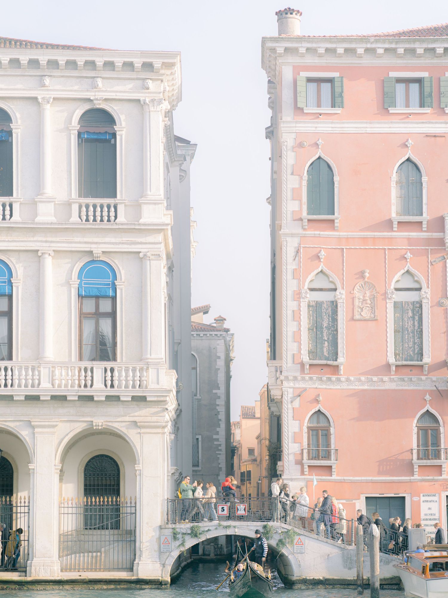 canal Venice Italy gondola