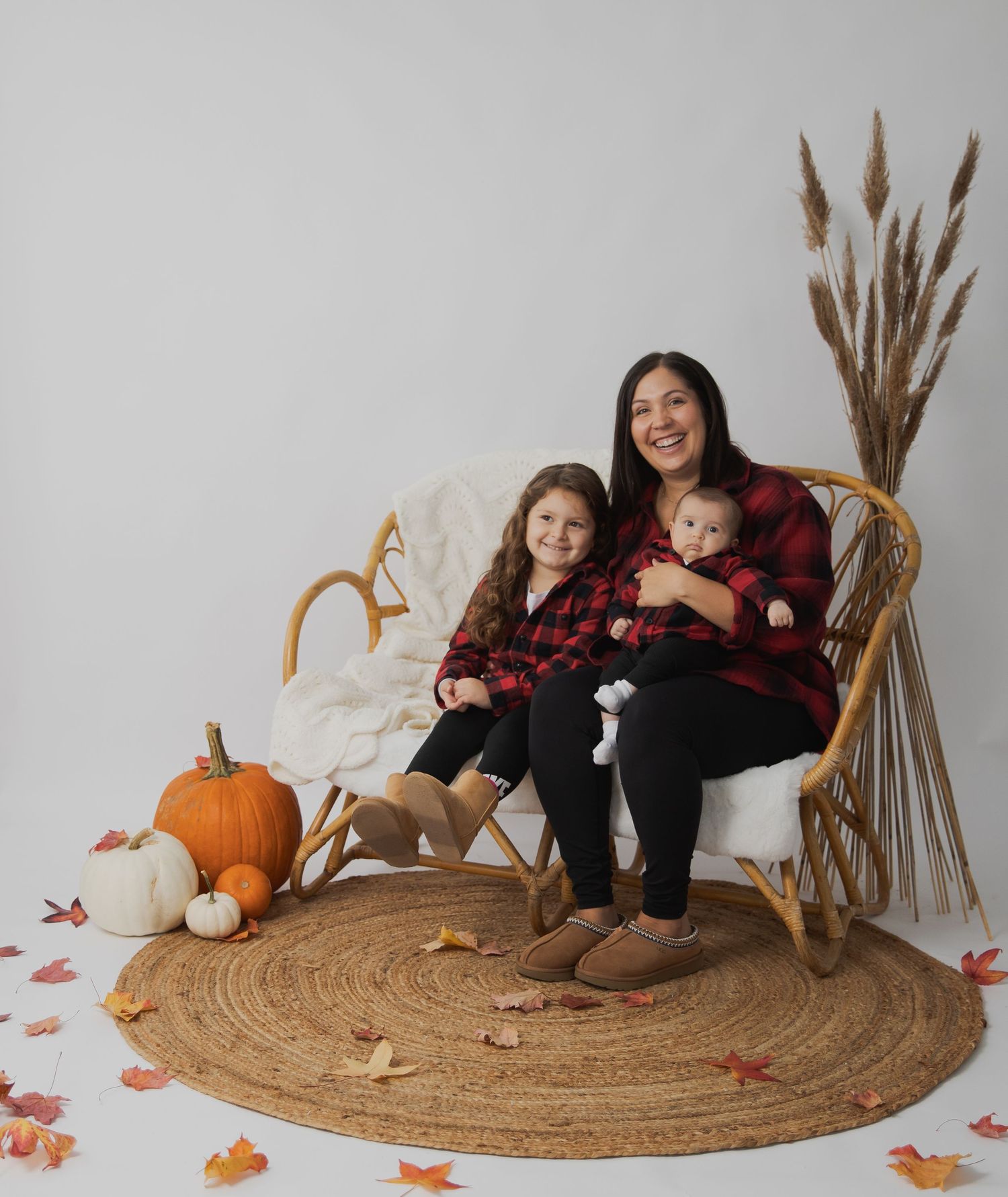 Lemos Family Fall Shoot in Studio | Niagara Photography | Welland Photography | St. Catharines Photography